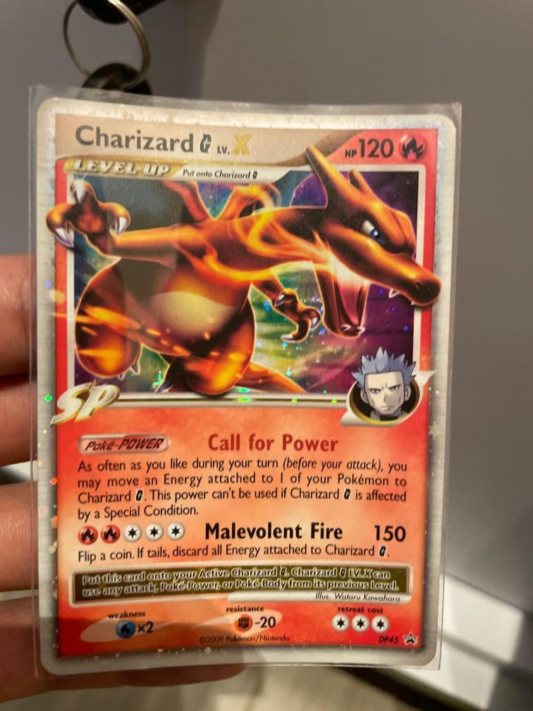 Pokemon Promo Ultra Rare Charizard G LV.X DP45