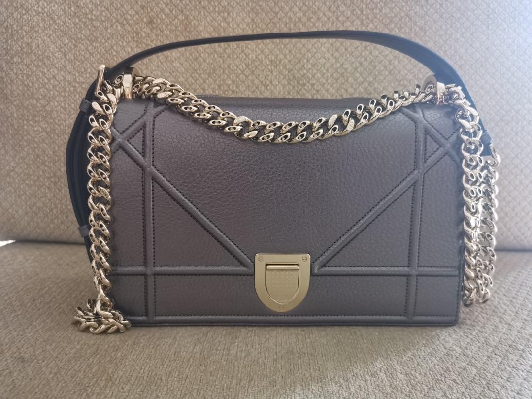 Diorama calfskin deals bag price