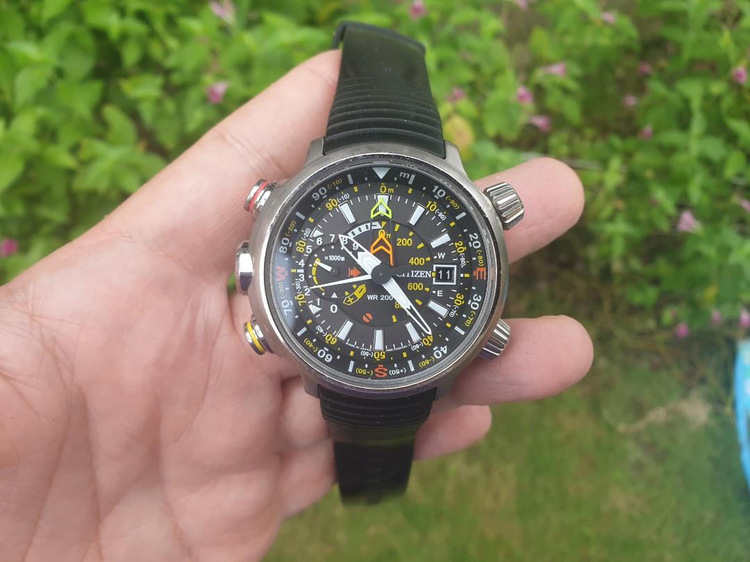 citizen altichron titanium