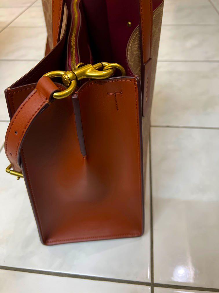 Charlie carryall clearance with scallop rivets