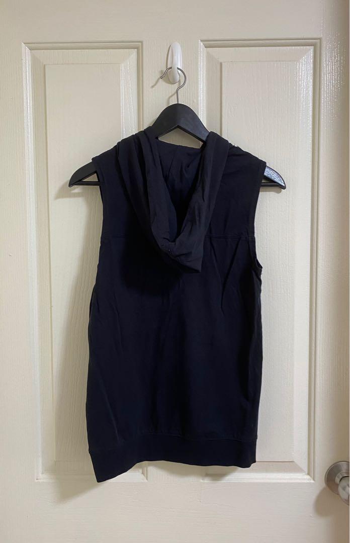 Converse sleeveless hoodie on sale