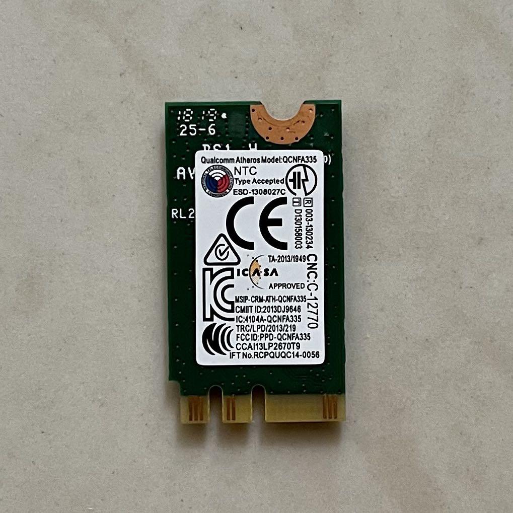Dell DW1707 300M Wireless Bluetooth V4.0 M.2 NGFF WiFi Card