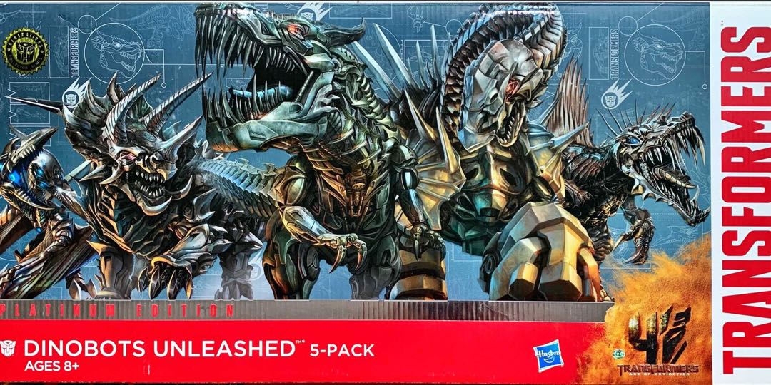 Dinobots Unleashed 5Pack (Platinum Edition), Hobbies & Toys