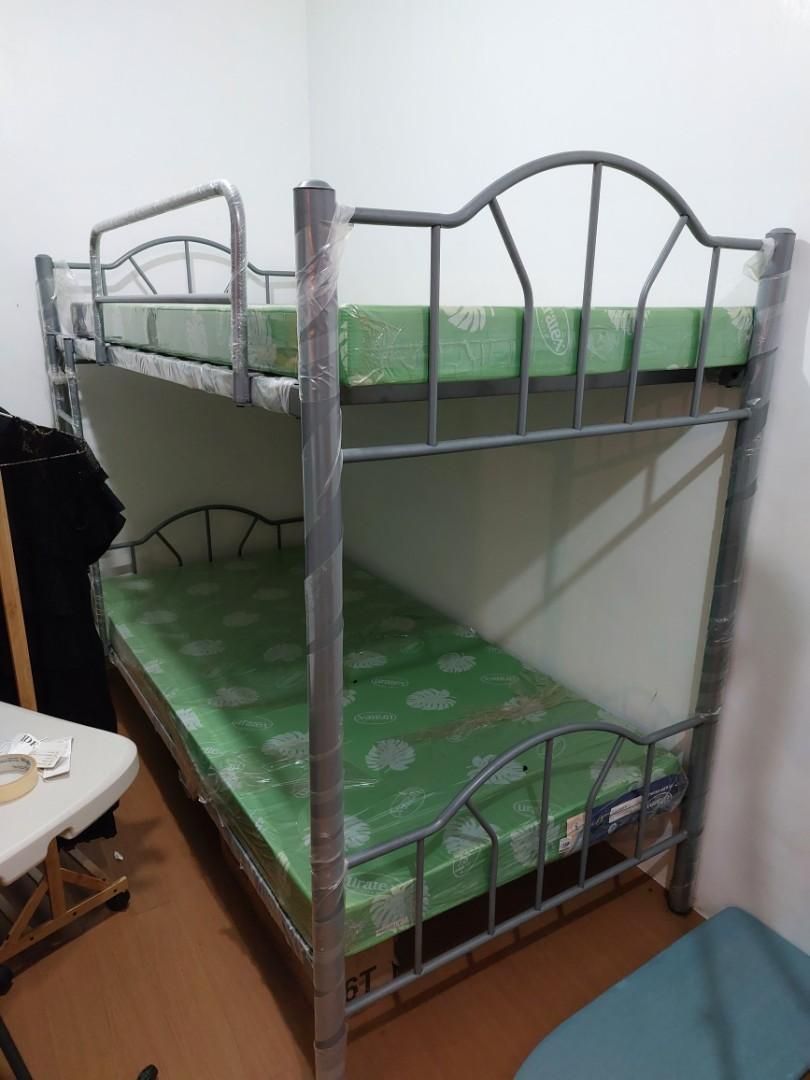 DOUBLE DECK WITH 4INCHES URATEX FOAM, Furniture & Home Living