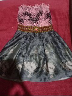 Dress Pesta Brukat
