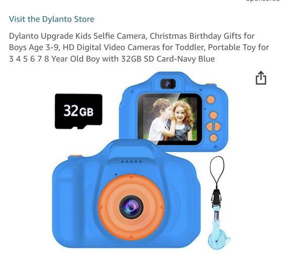 Vatenick Kids Camera Children Digital Cameras Kids Gift Video Recorder 32GB 