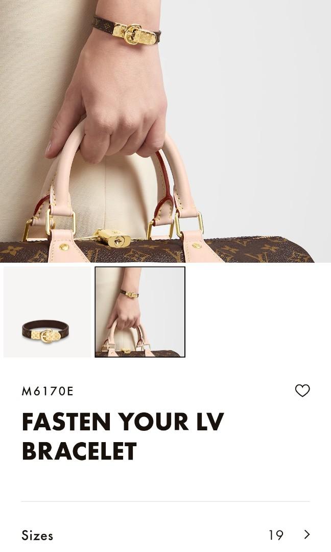 Fasten Your LV Bracelet