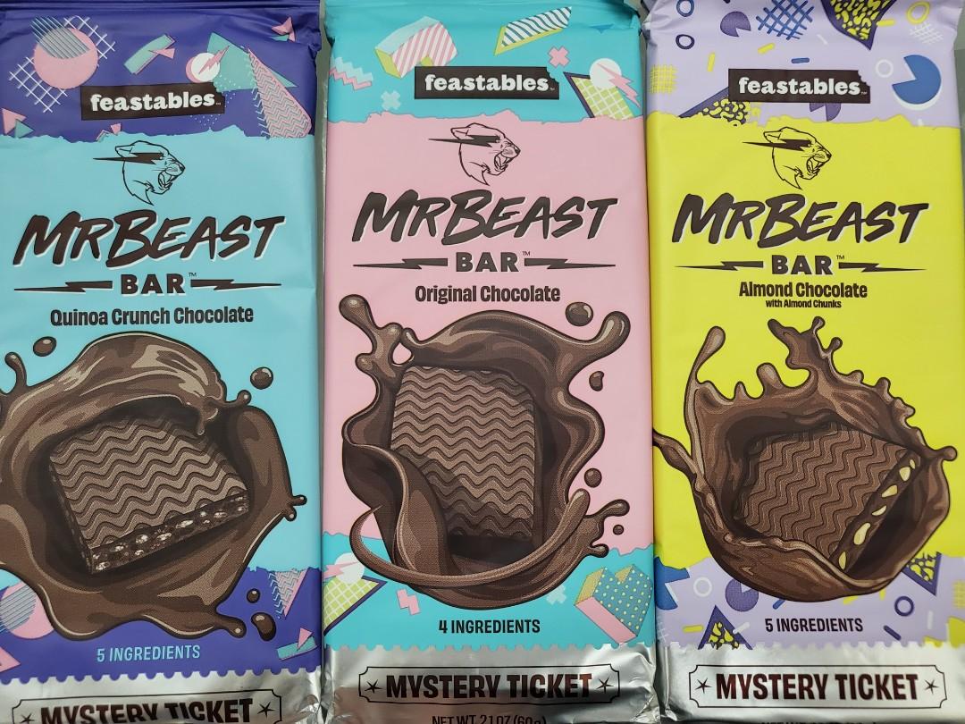 Feastables Mr Beast Limited edition chocolate bars 🍫 imported