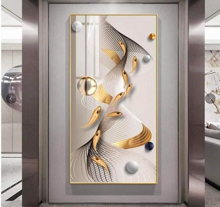 FIBER GLASS WALL FRAME Size 70*140cm, Hobbies & Toys, Stationary