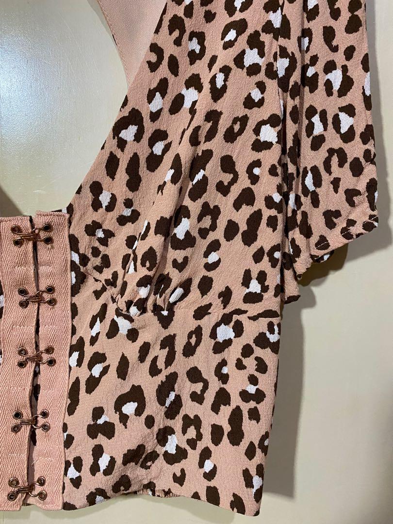 Forever 21 Leopard Print top in Pink, Women's Fashion, Tops, Others Tops on  Carousell