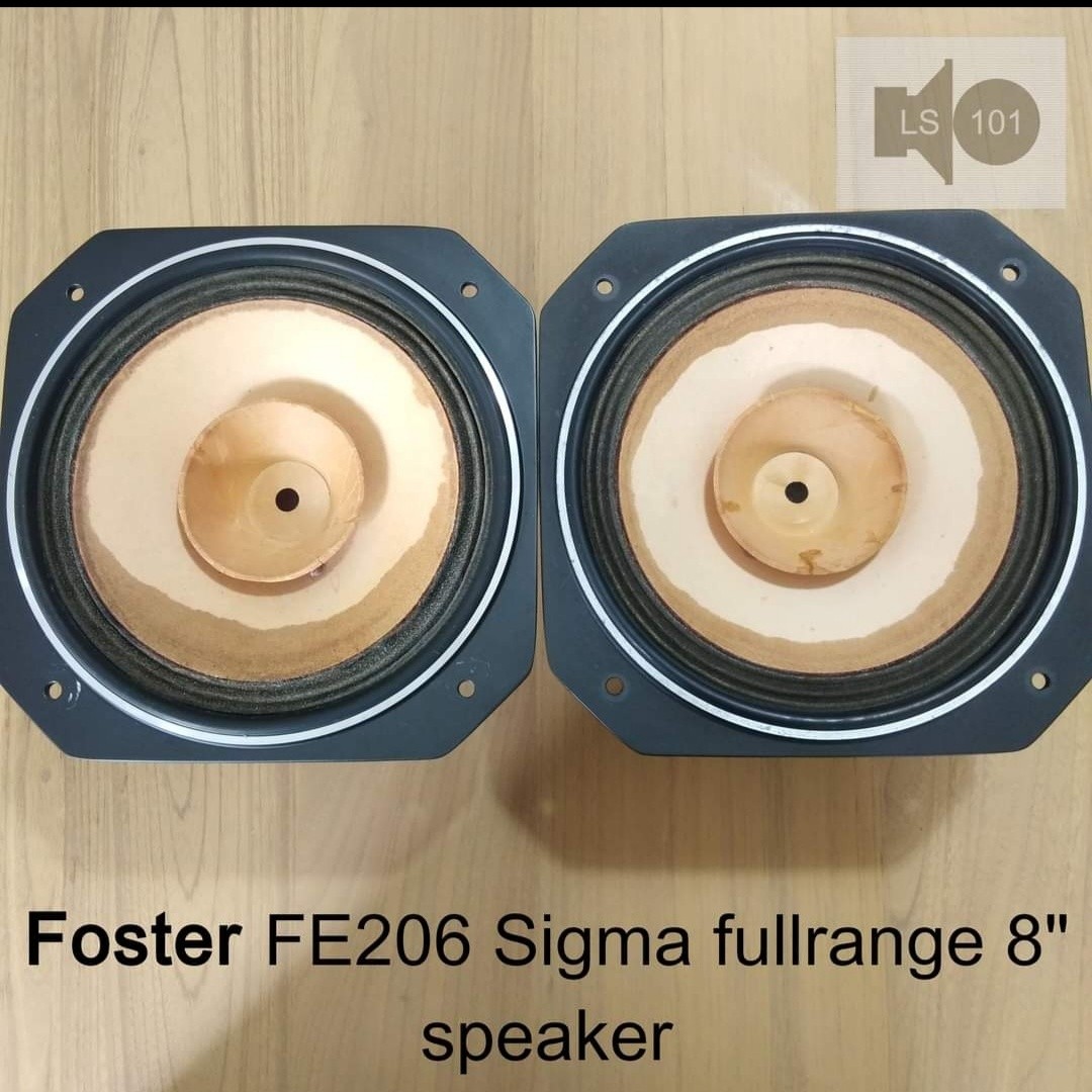 Fostex 8 inch sales full range speaker