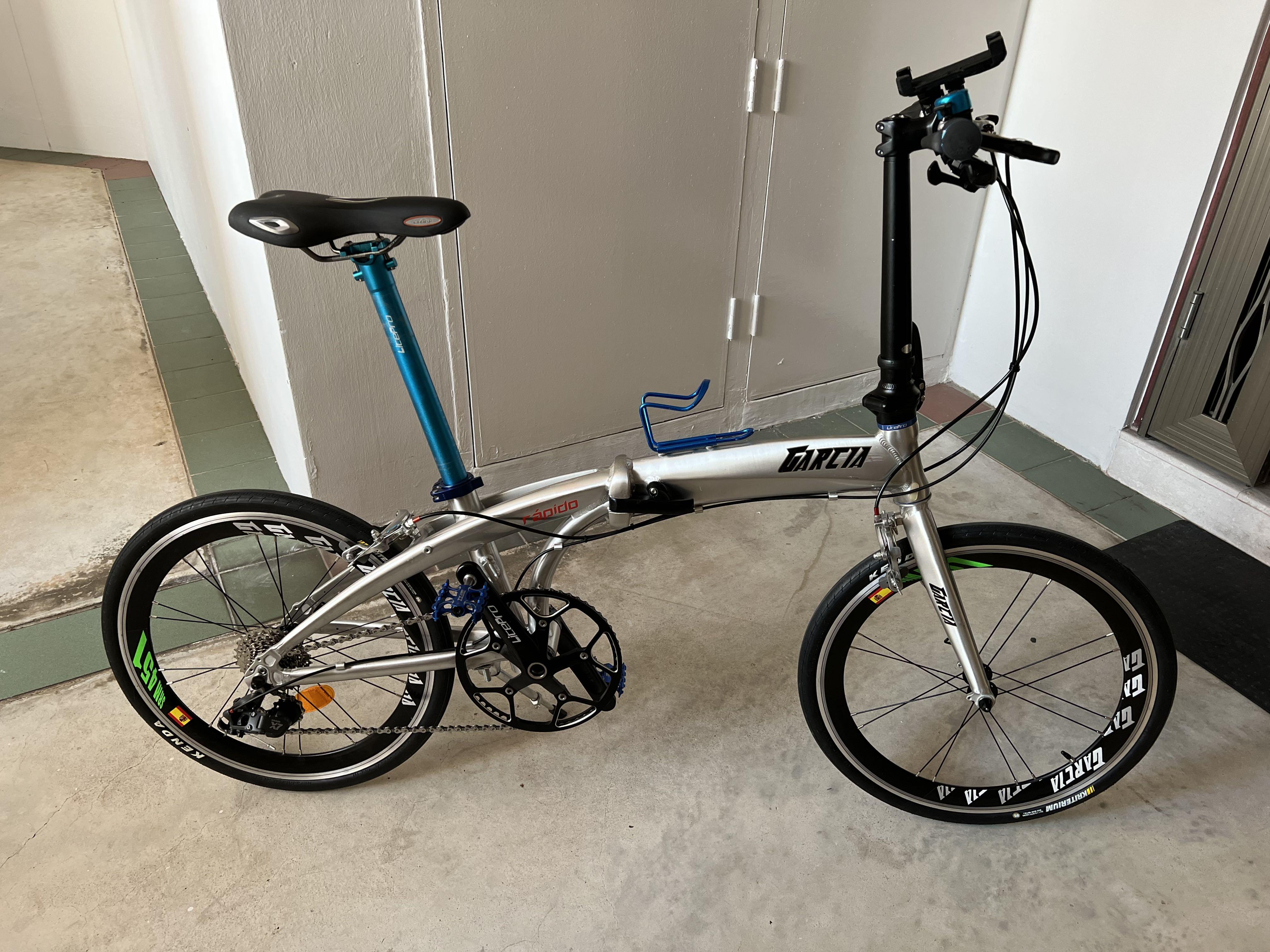 Garcia rapido cheap folding bike