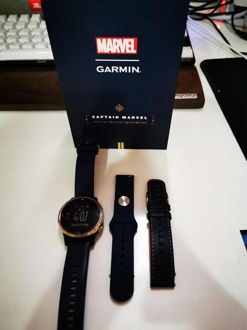 Garmin captain marvel best sale watch