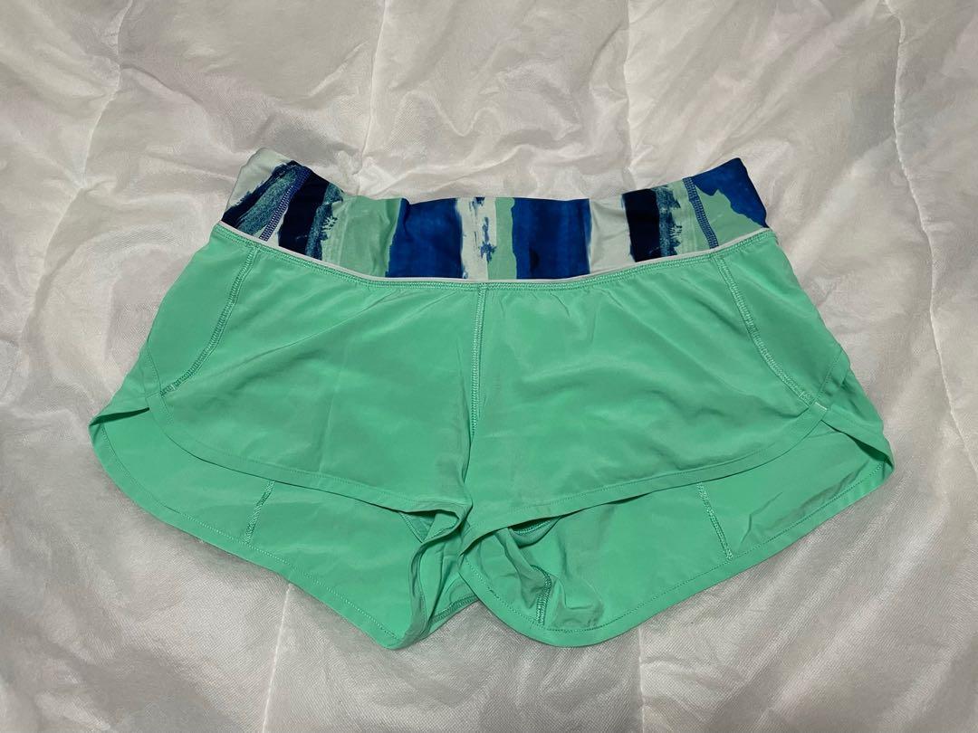 Green Lululemon Speed Shorts (Category: Activewear) located in Marikina City. Submitted by boopascual (Listing ID 1145883703, Image 1). Description: Green Lululemon Shorts size 6 item is lightly used and in very good condition price can be negotiated if buying more than 2 items .