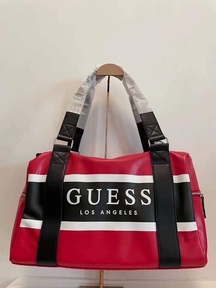 Guess duffle bag, Women's Fashion, Bags & Wallets, Beach Bags on Carousell