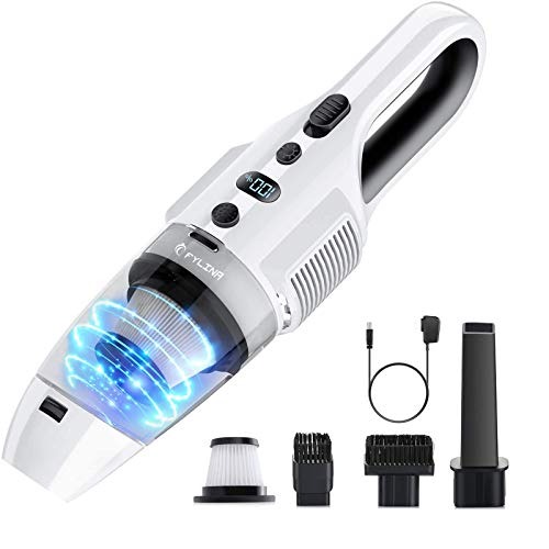 Handheld Vacuum, FYLINA Cordless Hand Vacuum, 7500PA Suction Handheld