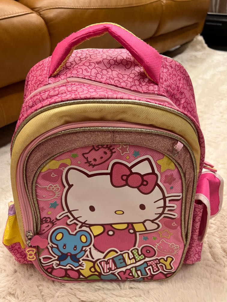 Hello Kitty School bag (Original), Hobbies & Toys, Stationery & Craft ...