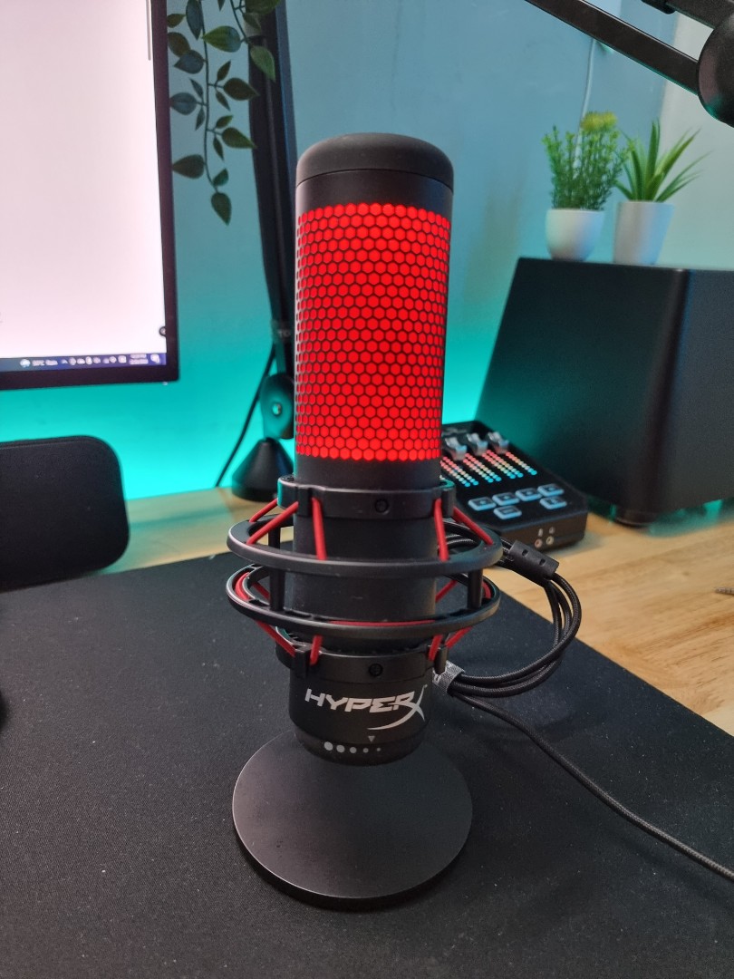 HyperX Quadcast, Computers & Tech, Parts & Accessories, Computer Parts on Carousell