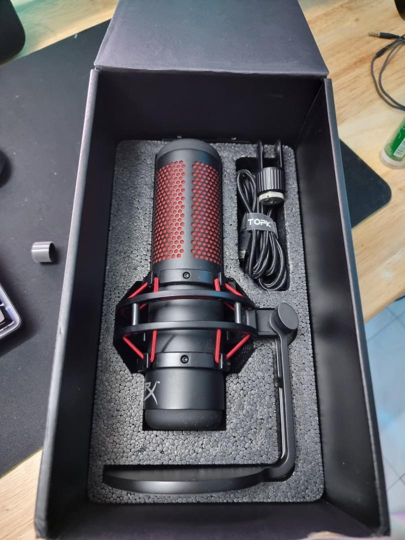 HyperX Quadcast, Computers & Tech, Parts & Accessories, Computer Parts on Carousell