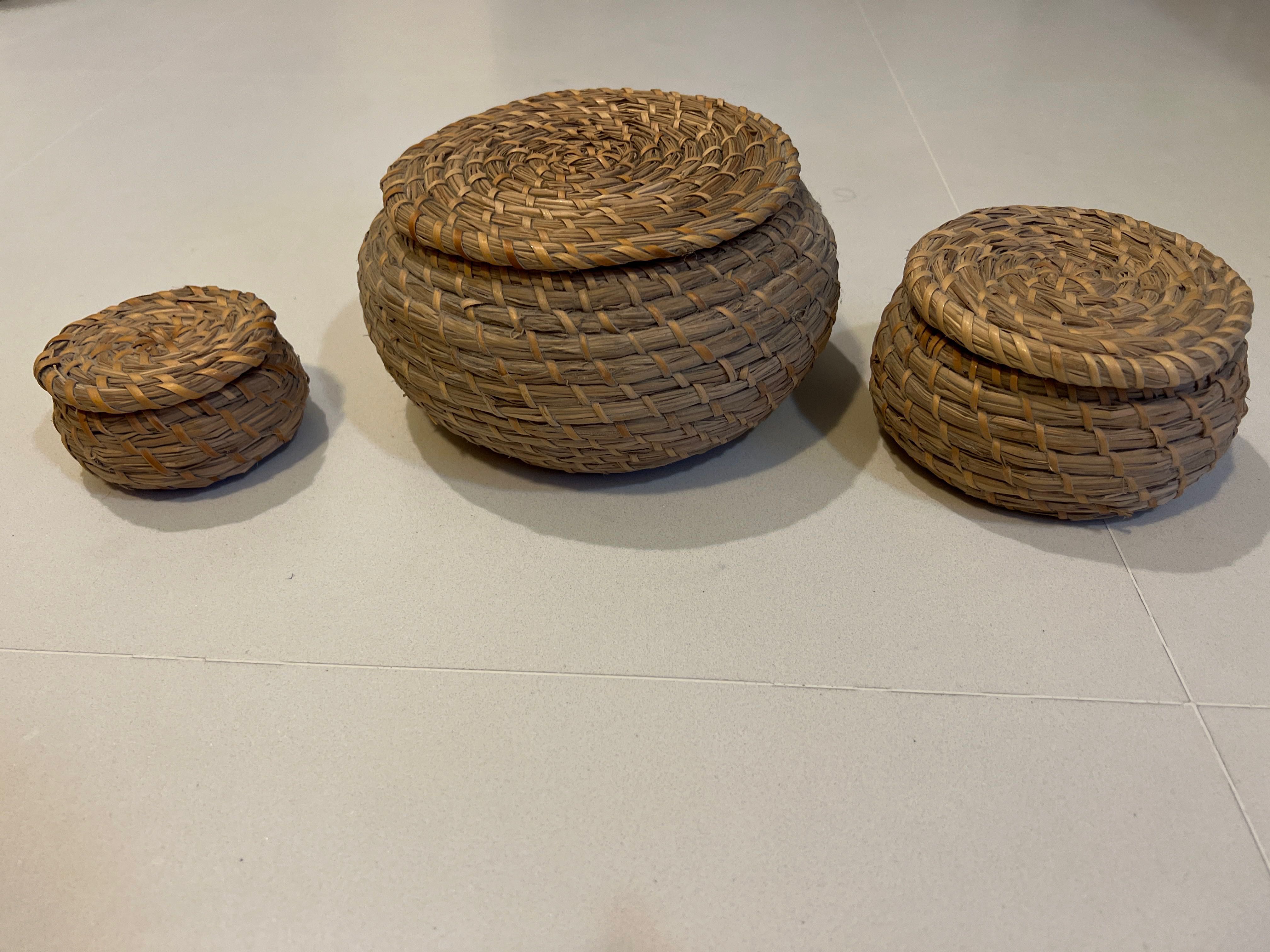 Ikea Basket with lid, Furniture & Home Living, Home Improvement