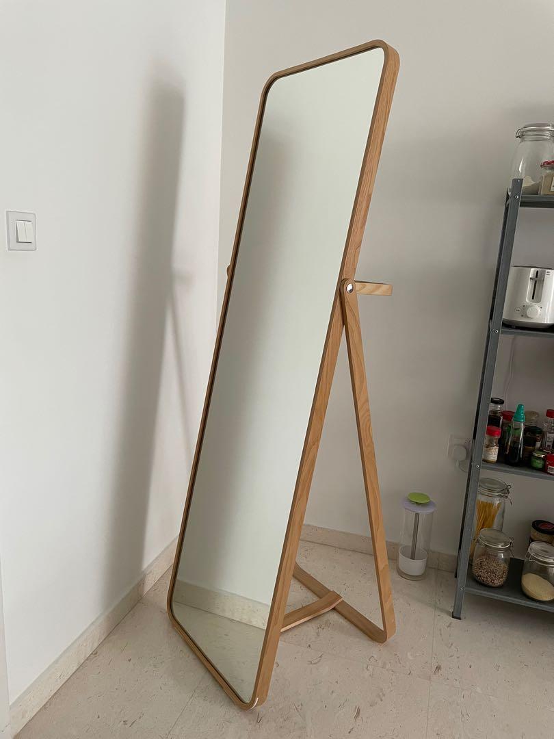 IKEA IKORNNES standing mirror, Furniture & Home Living, Home Decor