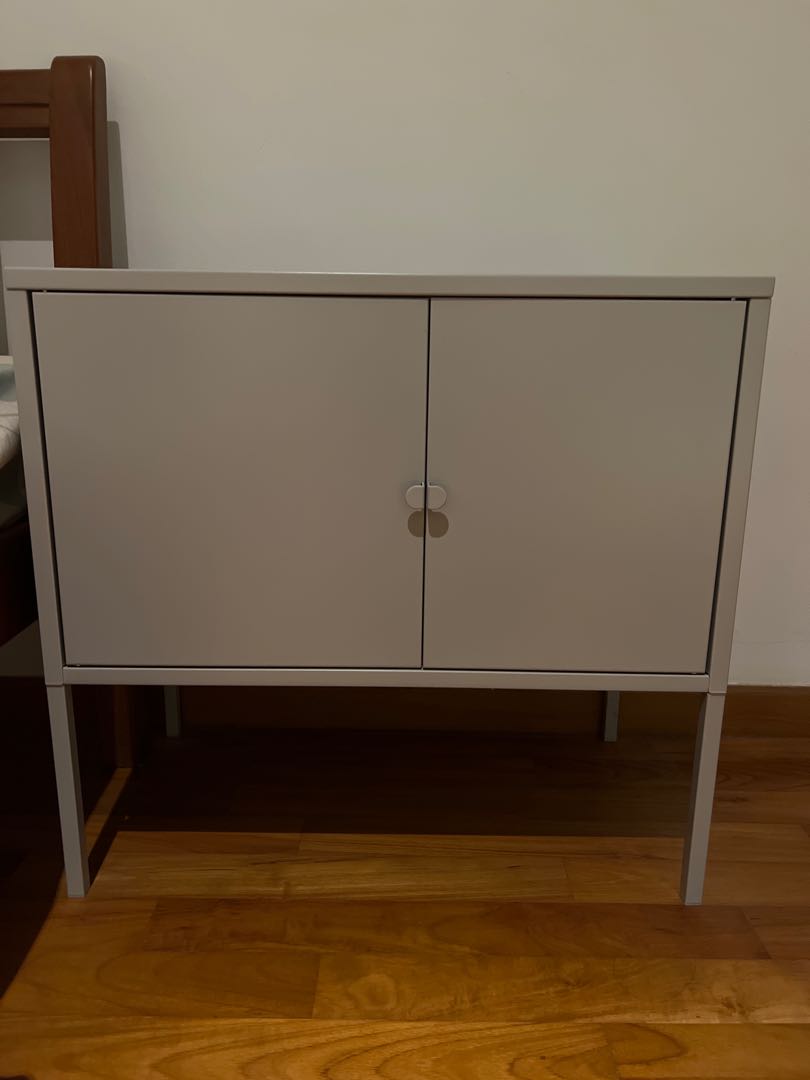 Ikea Lixhult metal cabinet 60x35cm, Furniture & Home Living, Furniture ...