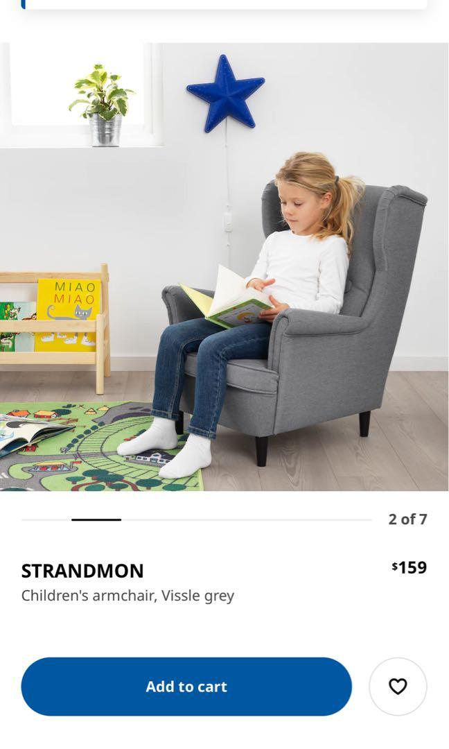 Strandmon cheap children's armchair