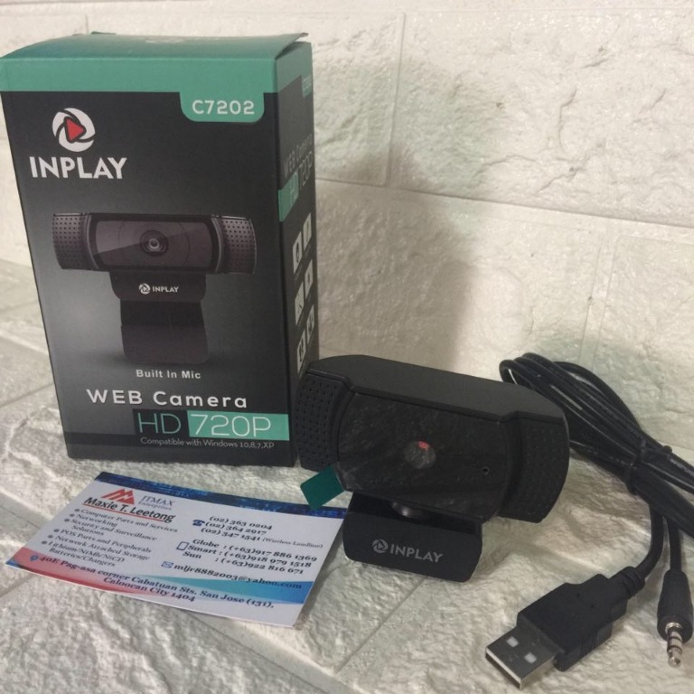 inplay C7202 Web Camera HD 720P, Computers & Tech, Parts & Accessories ...