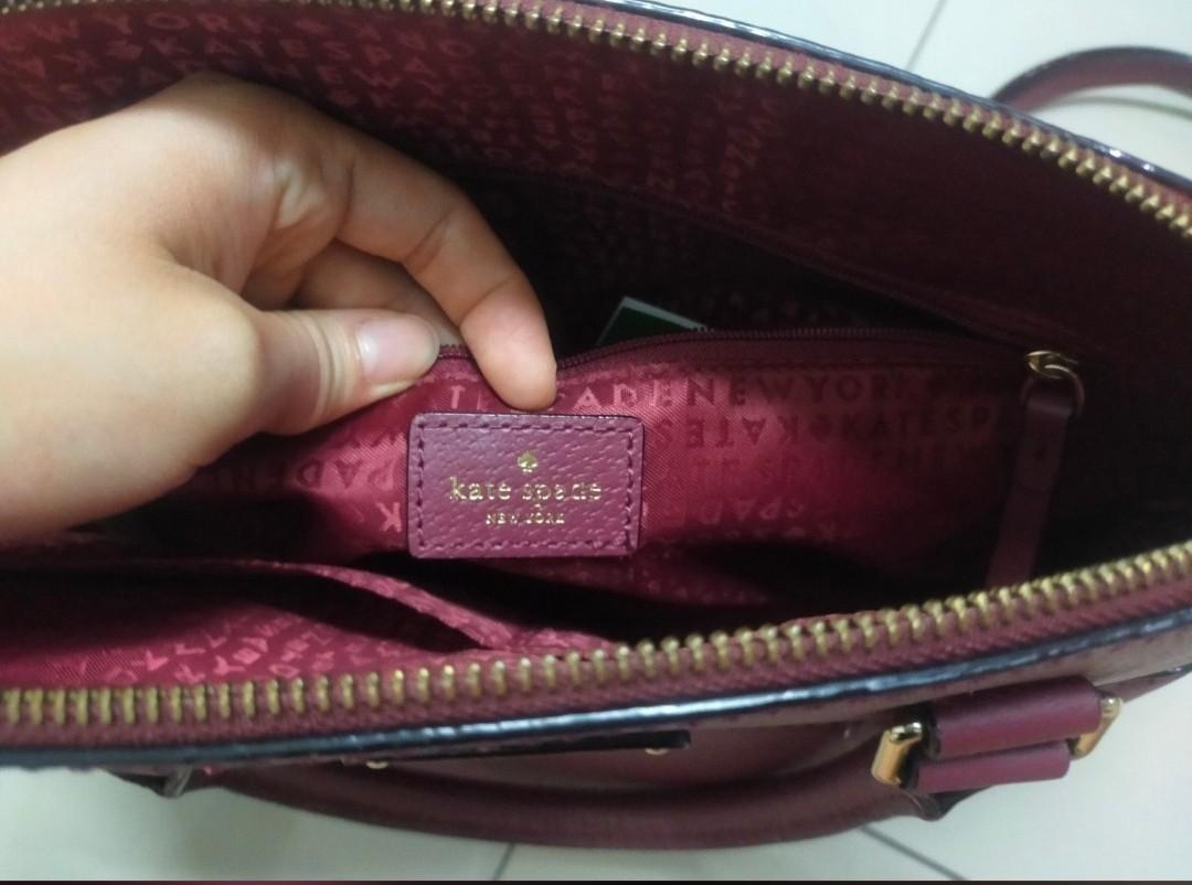 Kate Spade Maroon Bag
