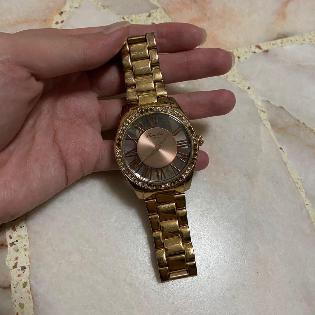 Kenneth cole transparent best sale watch