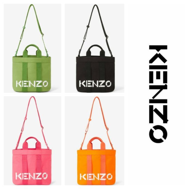 Kenzo square 2025 logo eco bag