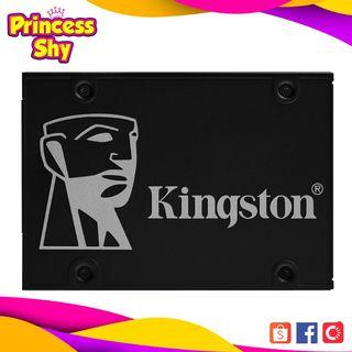 Kingston KC600 256GB 2.5" SATA SSD Hardware-based self-encrypting drive with 3D TLC NAND Solid State