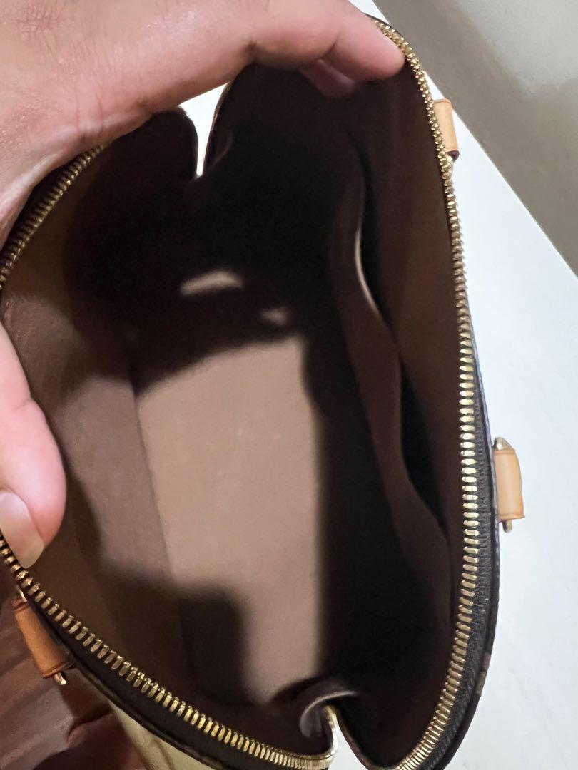 Louis Vuitton Nano Alma Epi Coquelicot M50516 w/Box, Dust Bag & Receipt!