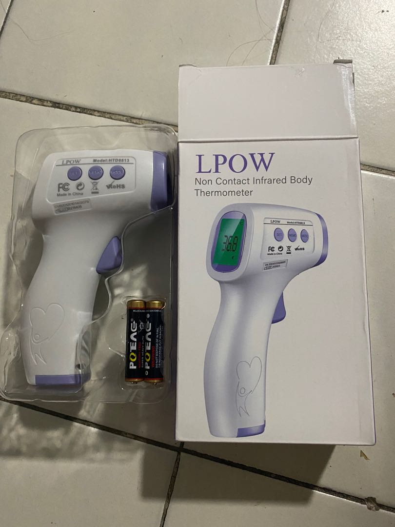 LPOW THERMOMETER, Health & Nutrition, Thermometers on Carousell