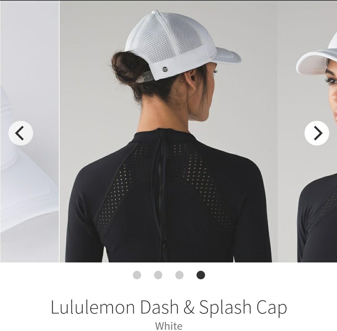 Lululemon dash & splash cap (Category: Caps & Hats) located in Calamba. Submitted by sams__stuff (Listing ID 1145858624, Image 1). Description: no haggling please. cap is still in good condition. shipping thru Gogo express 📦.