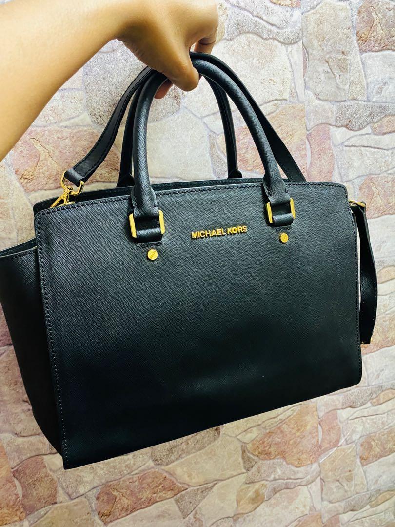 Mk selma medium clearance black