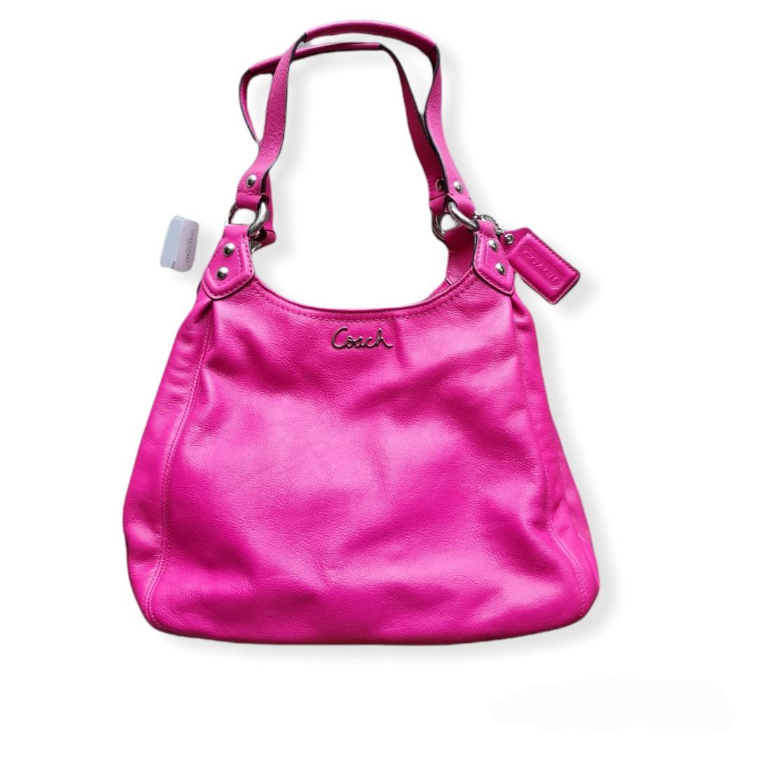 Pink coach best sale purses on clearance