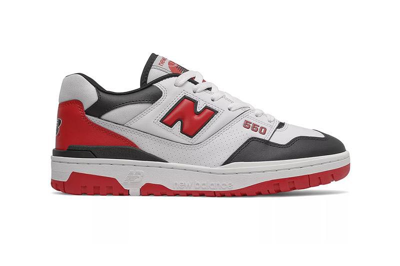 New Balance 550 Red, Men's Fashion, Footwear, Sneakers on Carousell