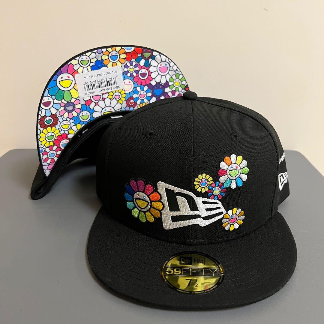 New Era x 村上隆首次聯乘59Fifty, 男裝, 手錶及配件, 棒球帽、帽