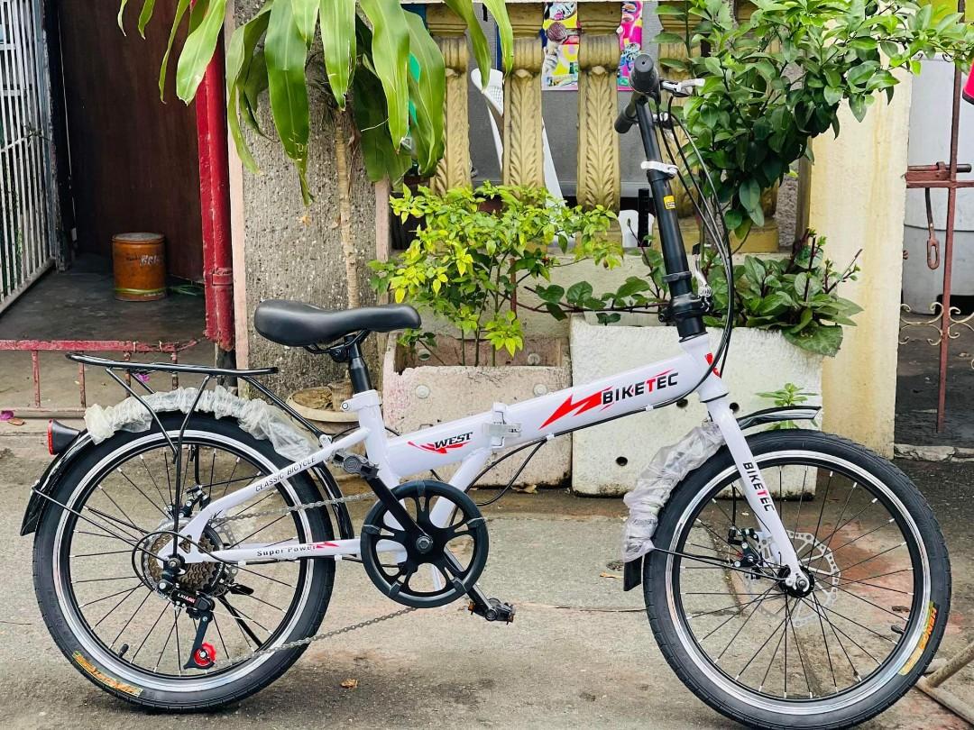 biketec folding bike