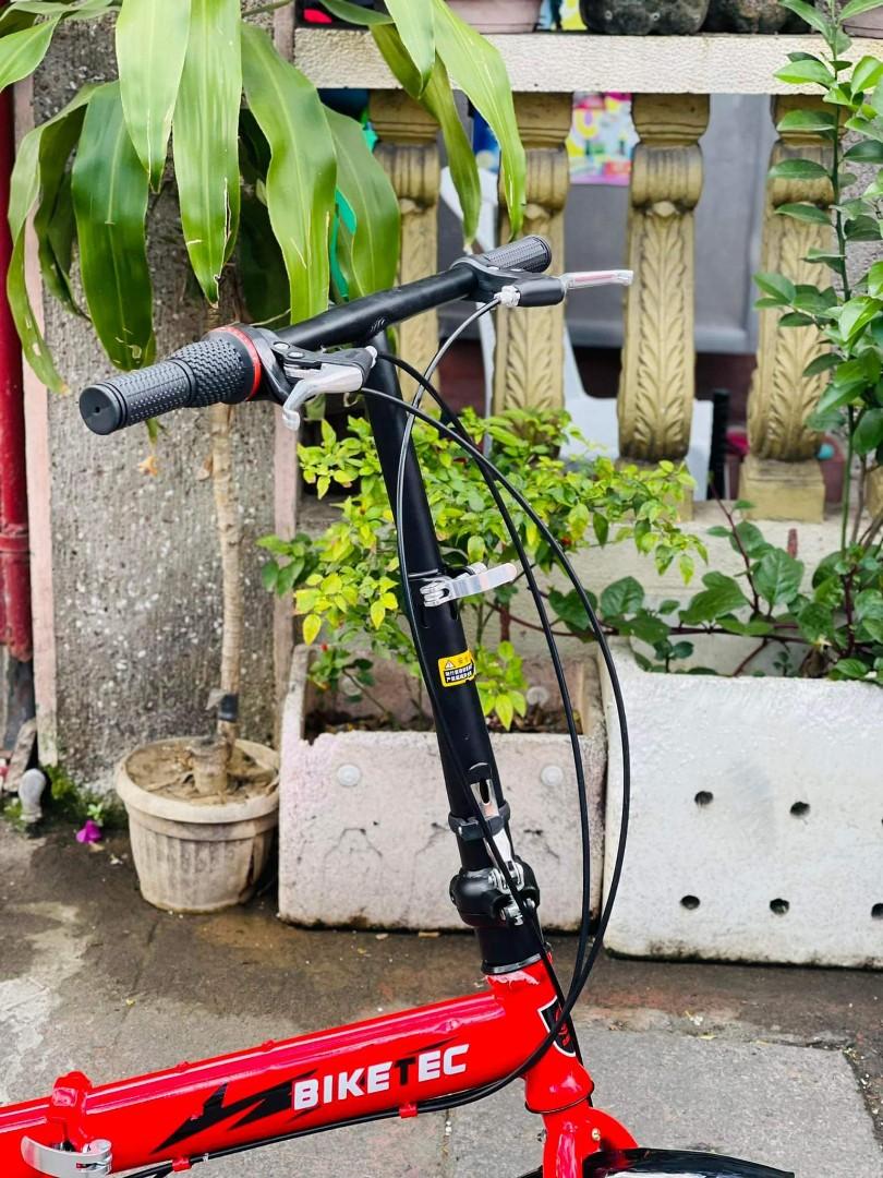biketec folding bike