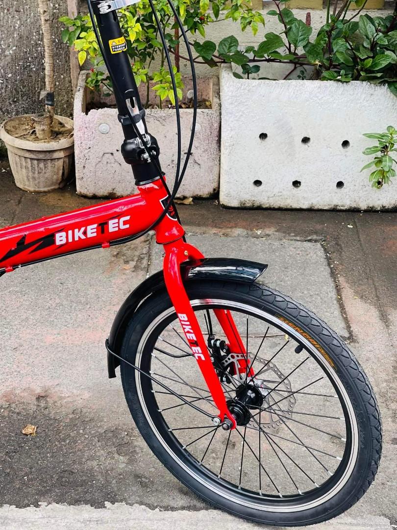 biketec folding bike