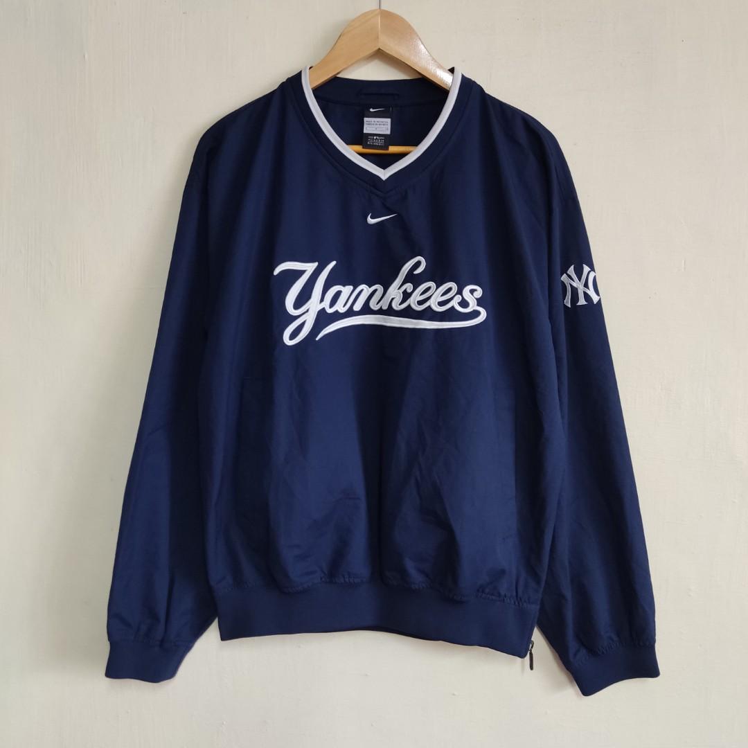 Men's New York Yankees Nike Navy Long Sleeve Windbreaker Jacket