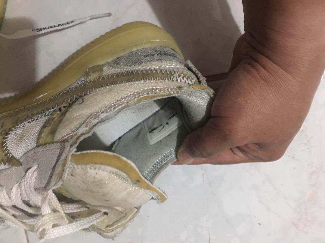 Nike Off White Air Force Men s Fashion Footwear Sneakers On Carousell