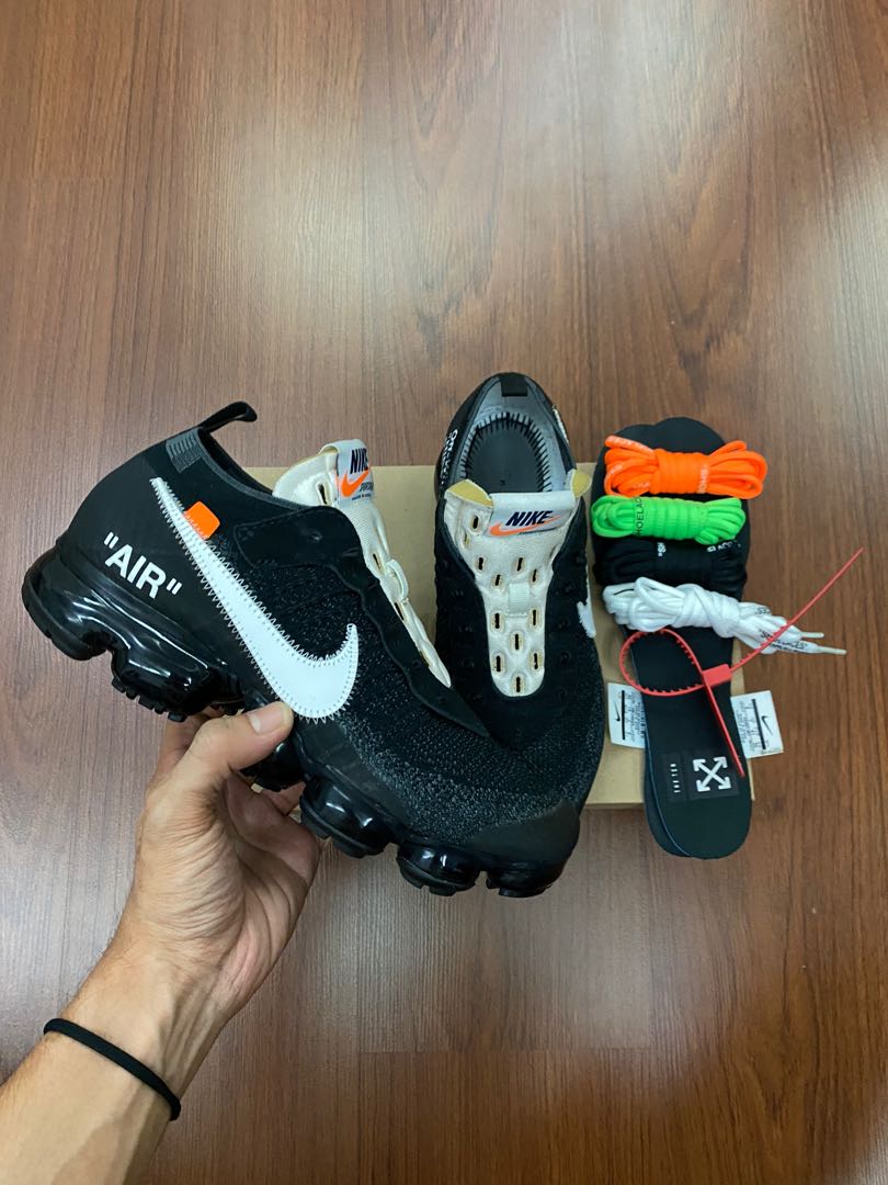 Nike x Off White Vapormax The Ten Men s Fashion Footwear Sneakers on Carousell
