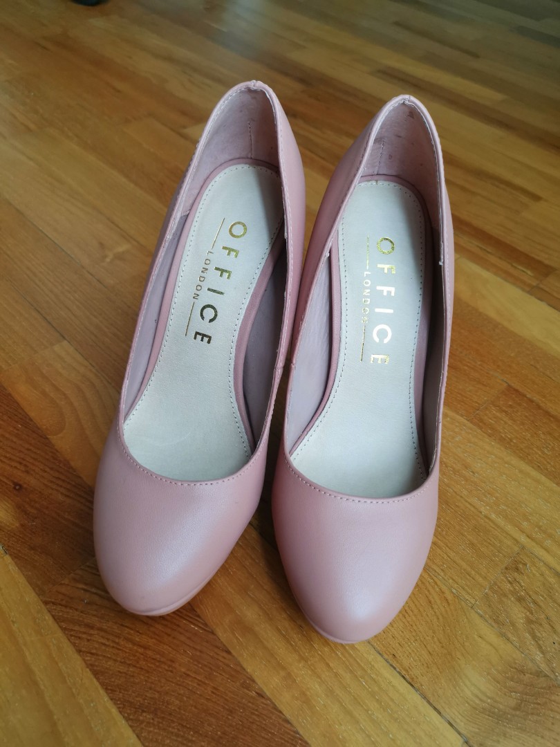 Office nude court shoes cheap