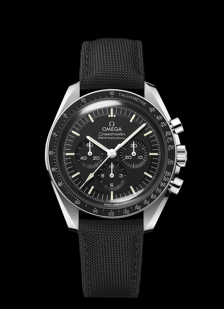 Omega speedmaster hesalite nylon strap 