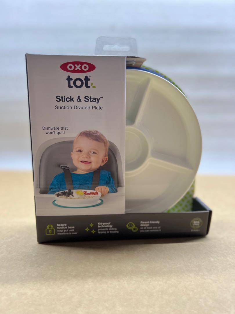 Oxotot stick & stay suction divided plate navy (Category: Weaning & Toddler Feeding) located in San Juan City. Submitted by protoolsmnl (Listing ID 1145786170, Image 1). Description: Brand new 100% authentic.