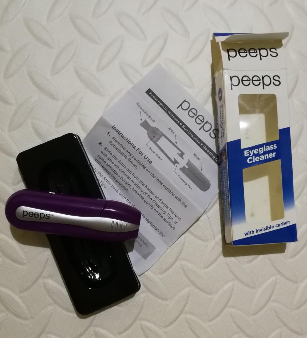 Peeps Eyeglass Cleaner, Women's Fashion, Watches & Accessories