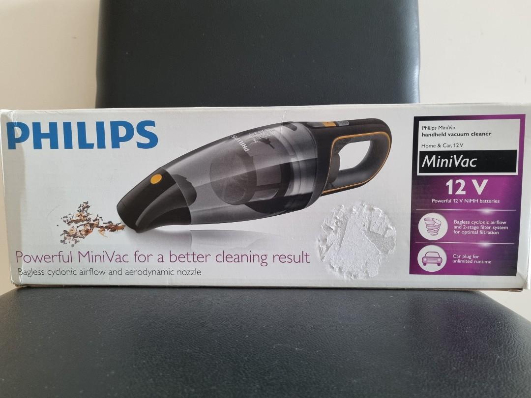 Philips Minivac 12V (Brand New in box), TV & Home Appliances, Vacuum